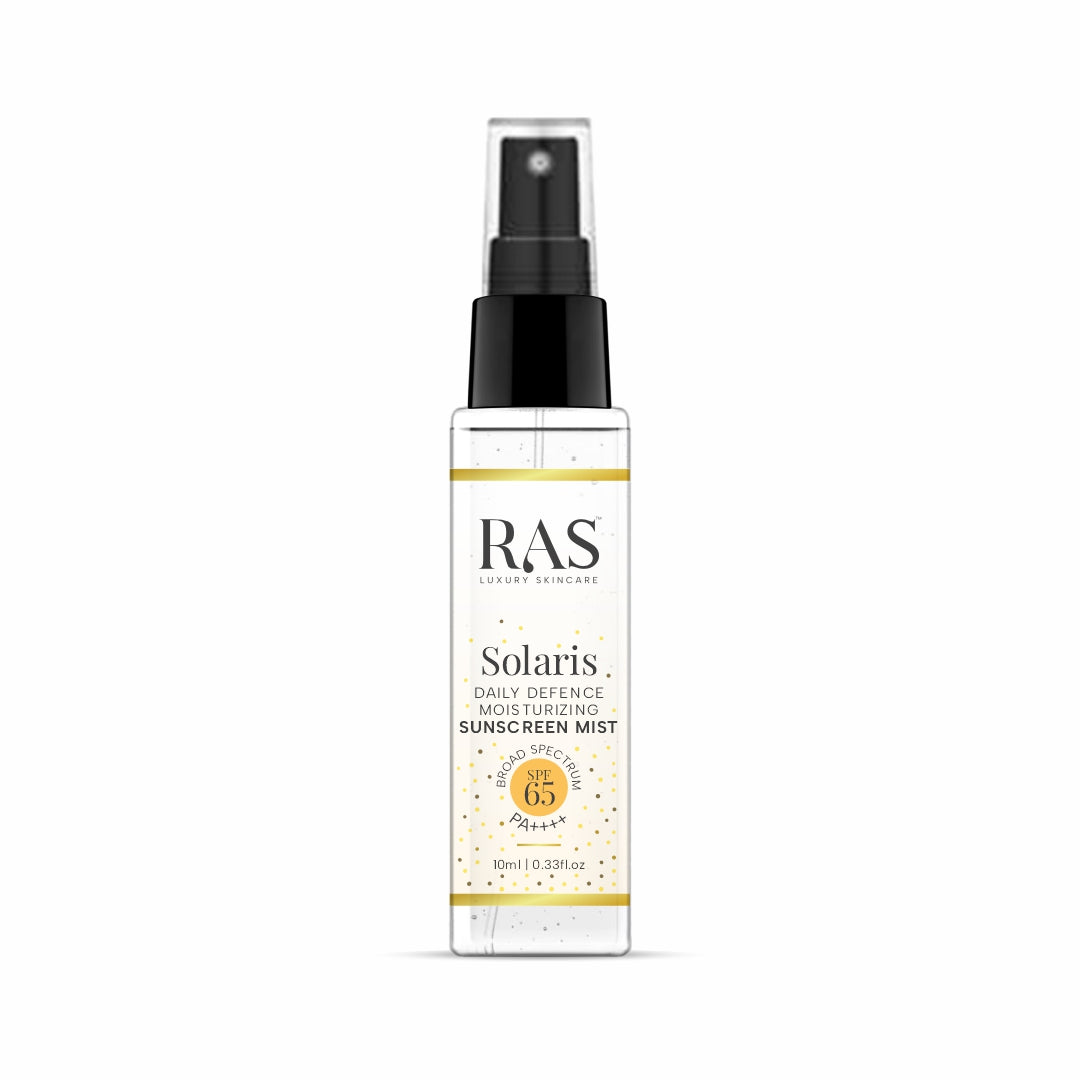 Solaris Daily Defence Sunscreen Mist with SPF 65 for Face & Body