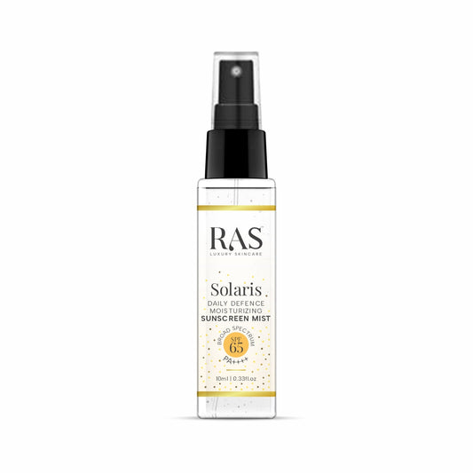 Solaris Daily Defence Sunscreen Mist with SPF 65 for Face & Body